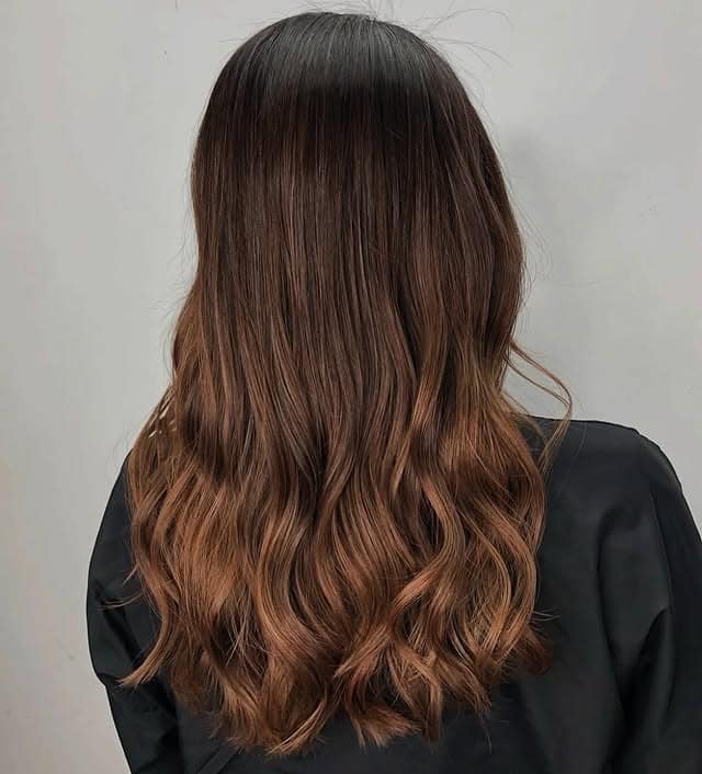 19. Glossy Espresso to Ash Brown Melt - Light Ash Brown Hair Color