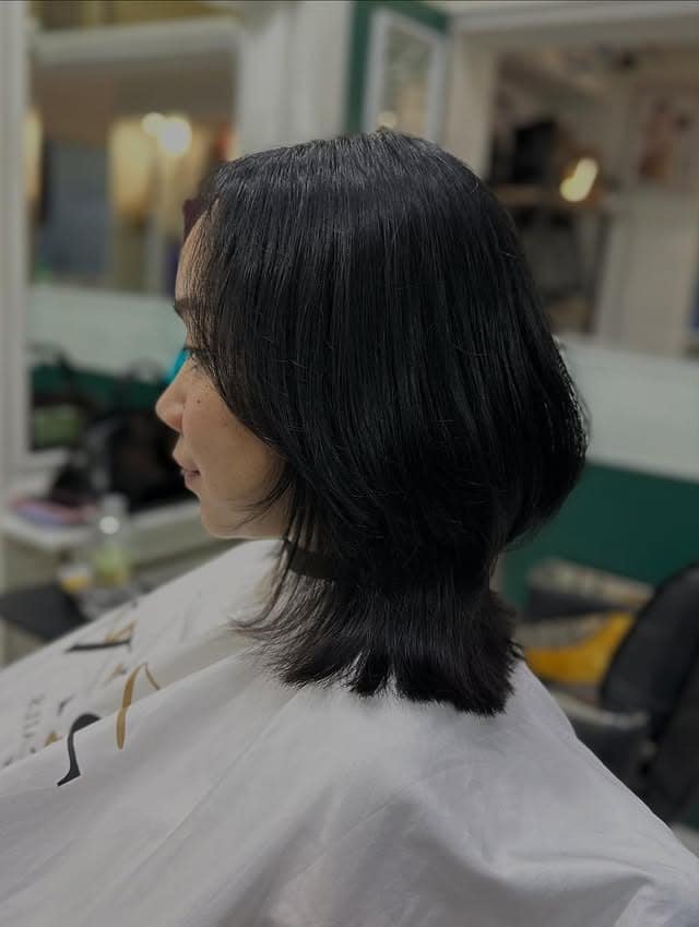 2. Softly Graduated Dark Espresso Bob - Layered Bob Hairstyles