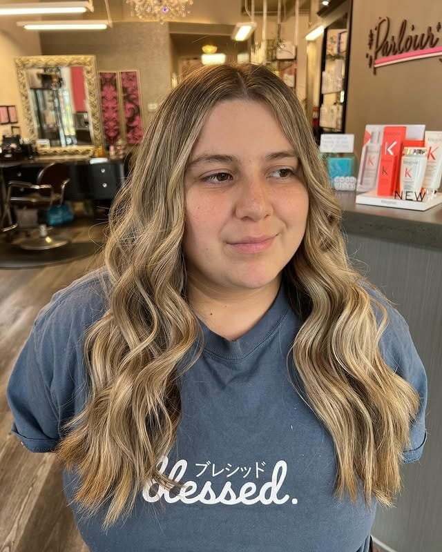 9. Honey Blonde Face-Framing Balayage - Light Hair Color