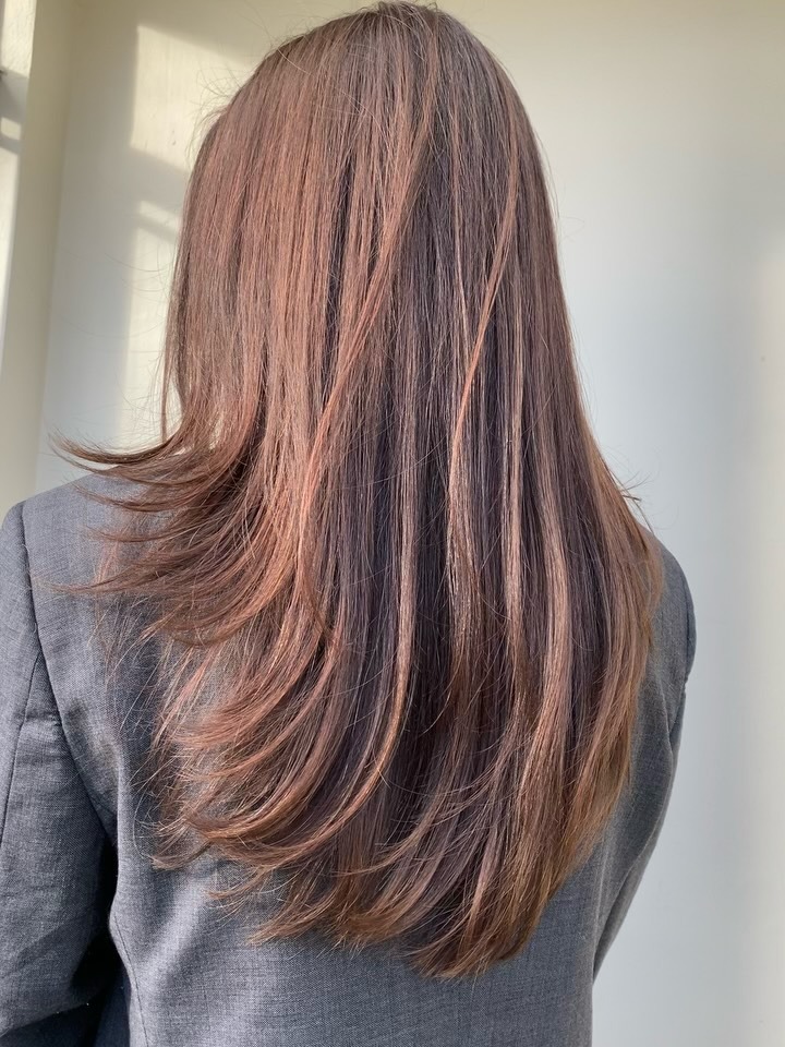 8. Straight Chestnut Brunette Precision Cut - Brunette Hair Color