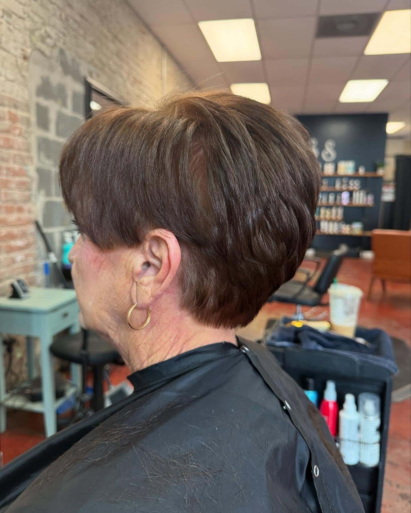 4. Rich Brunette Graduated Stacked Bob - Stacked Haircuts