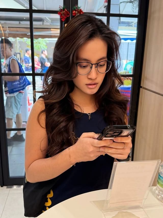 4. Layered Perm with Soft Waves and Espresso Brown - Perm Hairstyles