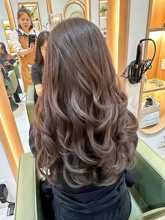 16. Dimensional Body Wave Perm in Cool Brown - Perm Hairstyles