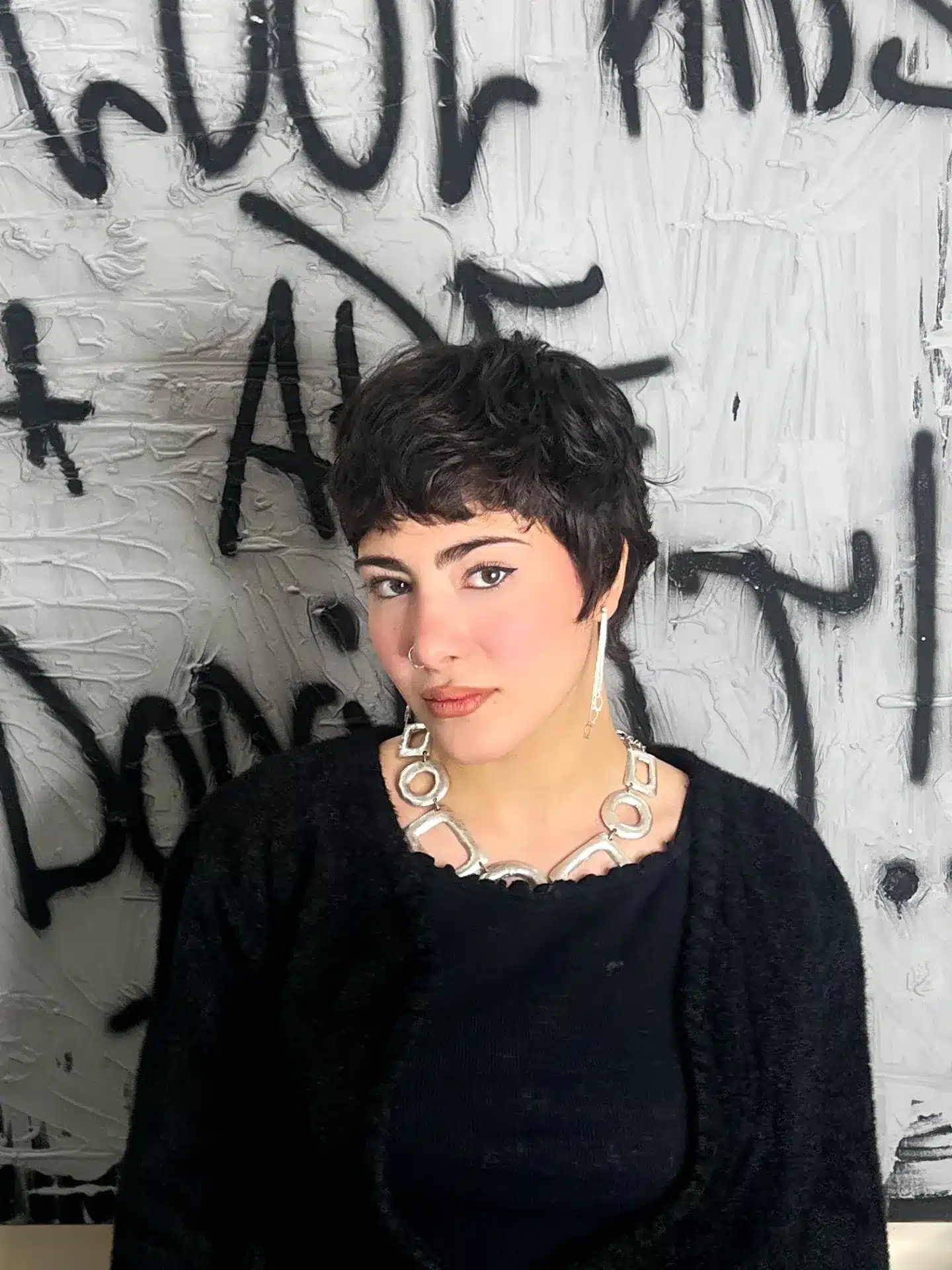 8. Micro Pixie Crop in Soft Black - Layered Pixie Haircuts