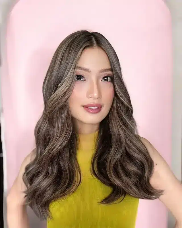 17. Cool Sandy Brown Gloss Waves - Sandy Brown Hair Color