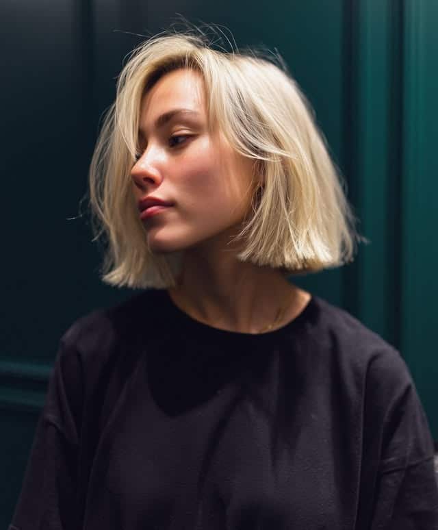 15. Tousled Light Blonde Wispy Bob - Wispy Bob Hairstyles
