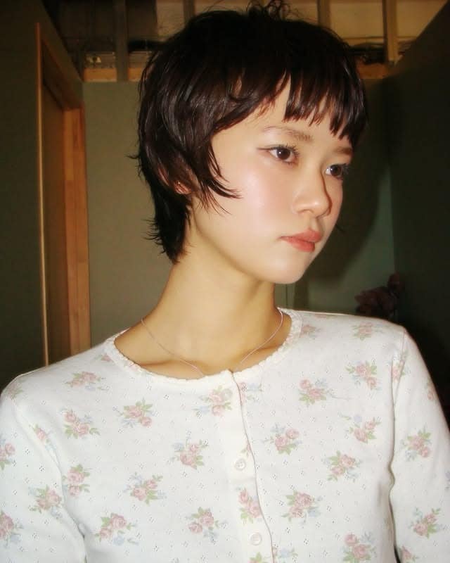 16. Espresso Pixie Shag with Wispy Bangs - Short Shaggy And Wispy Haircuts