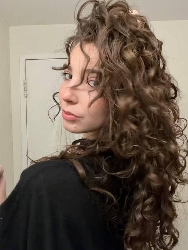 7. Defined Chocolate Spiral Curls - Vintage Curls Hairstyles