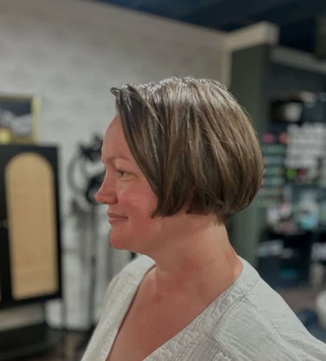 16. Natural Brown Classic Ear-Length Bob - Ear Length Bob