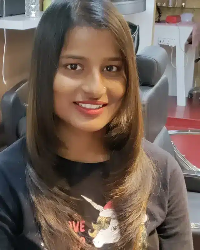 5. Straight Feather Lob in Chocolate Brown - Feather Haircuts For Women