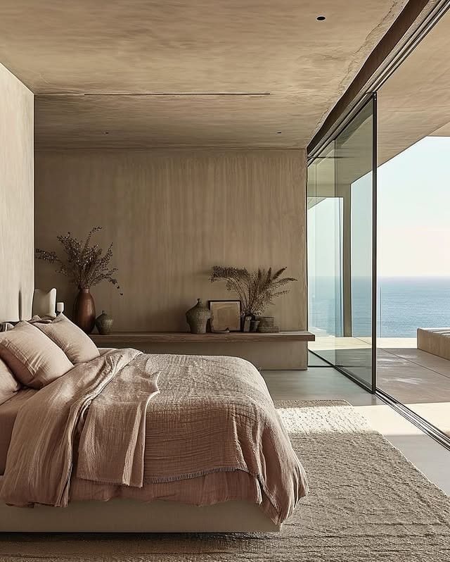 3. Organic Coastal Neutral Bedroom Inspiration - bedroom ideas