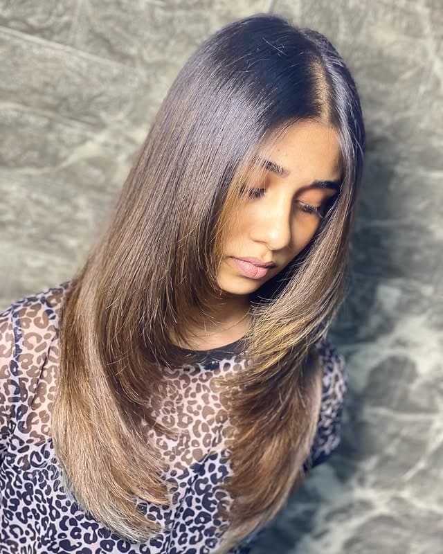 11. Soft Feather Layers with Ash Brown Hair - Feather Haircut