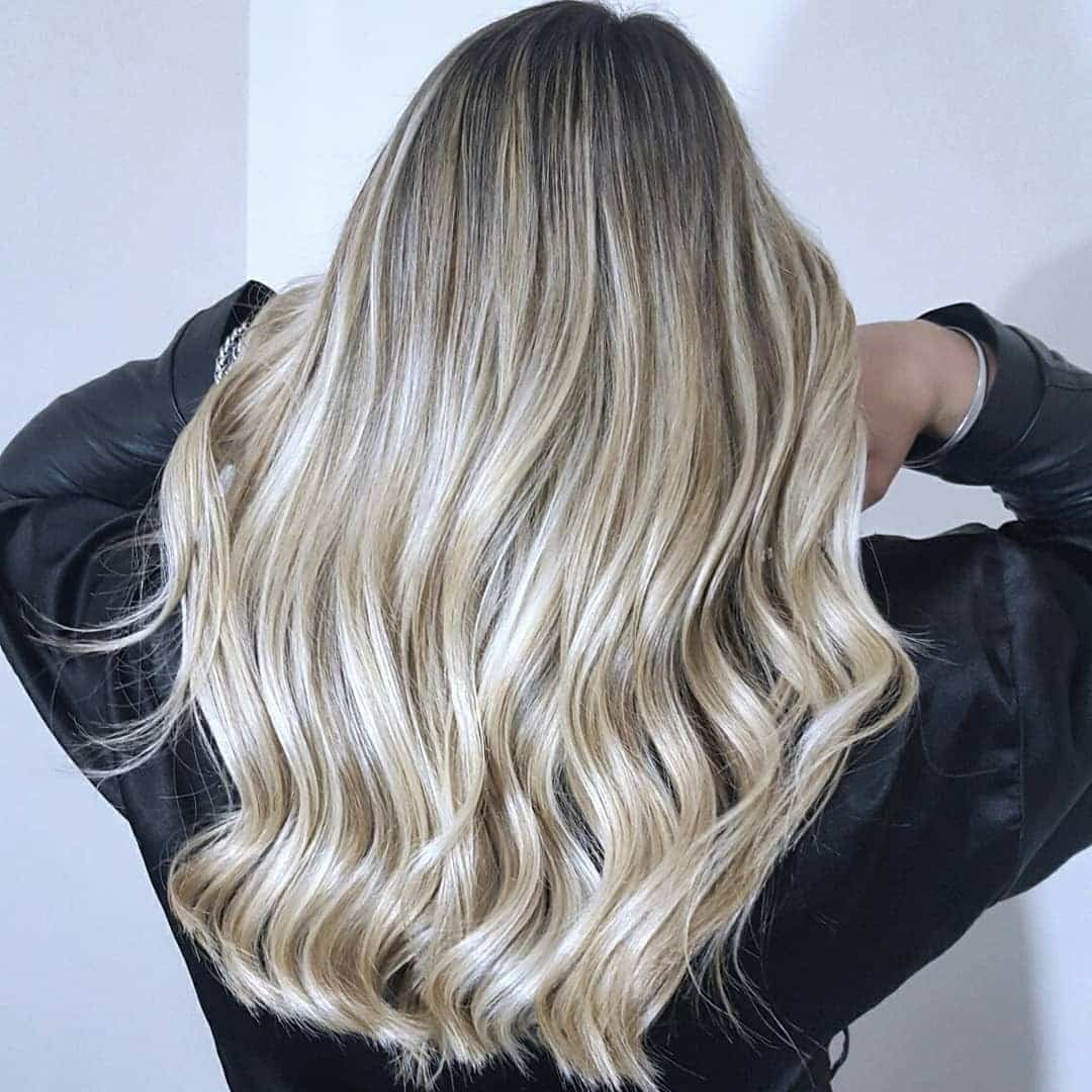 4. Creamy Pearl Blonde Shadow Root Melt - Pearl Blonde Hair Color