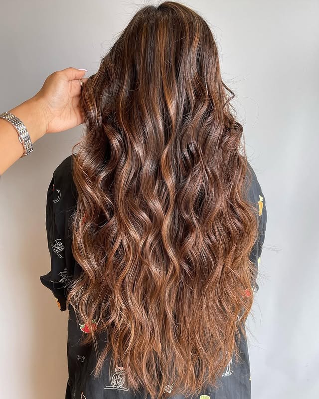 17. Cinnamon Chocolate Toffee Texture - Chocolate Toffee Hair Color