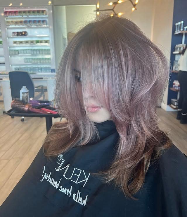 2. Smoky Mushroom Wolf Layers - Layered Wolf Haircut