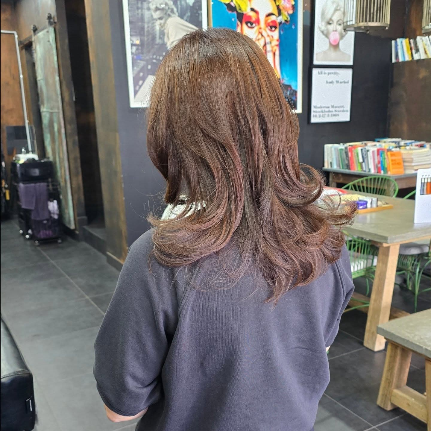 4. Mocha Butterfly Wolf Layers - Layered Wolf Haircut