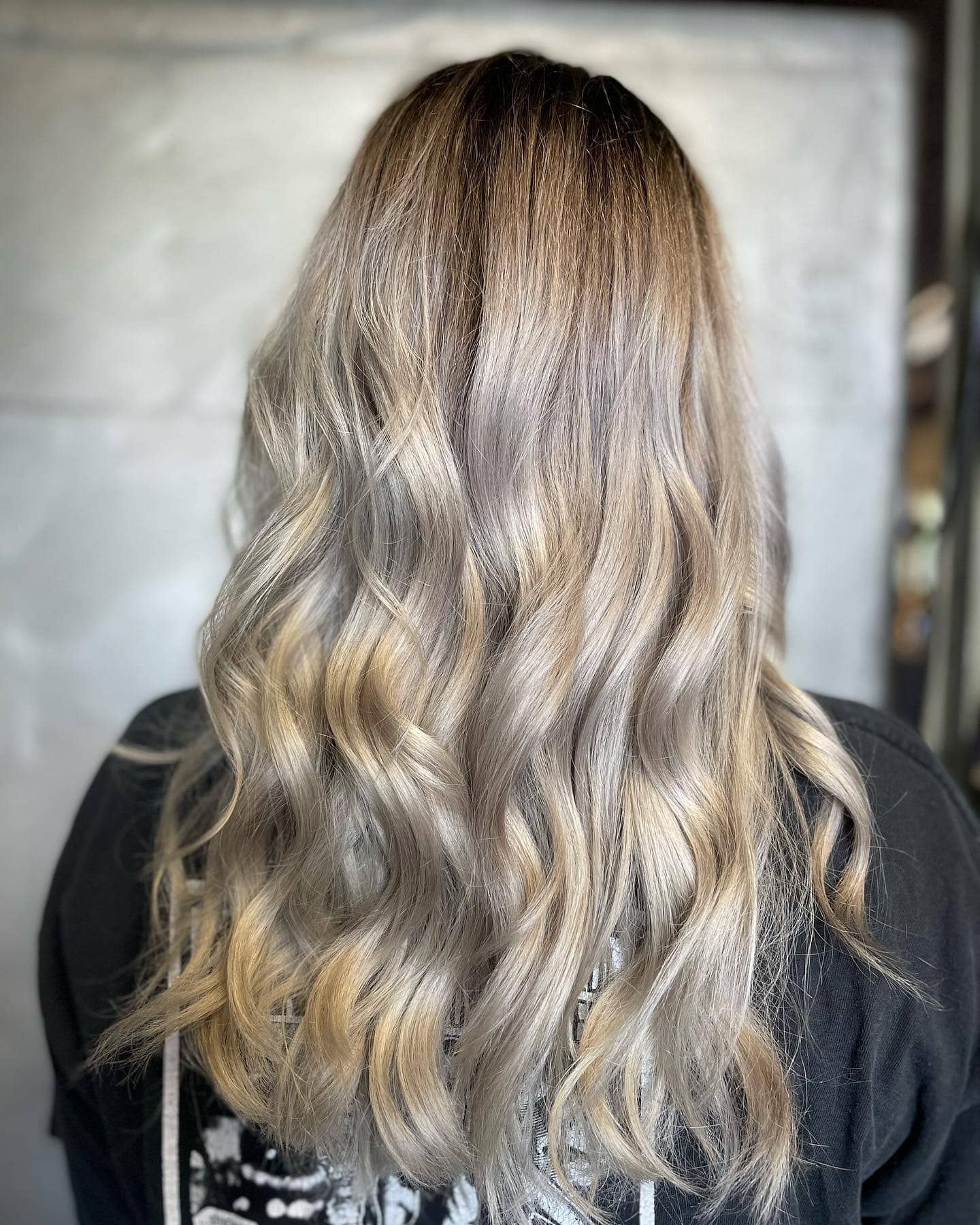 10. Champagne Ice Blonde Sleek Finish - Icy Blonde Hair Color
