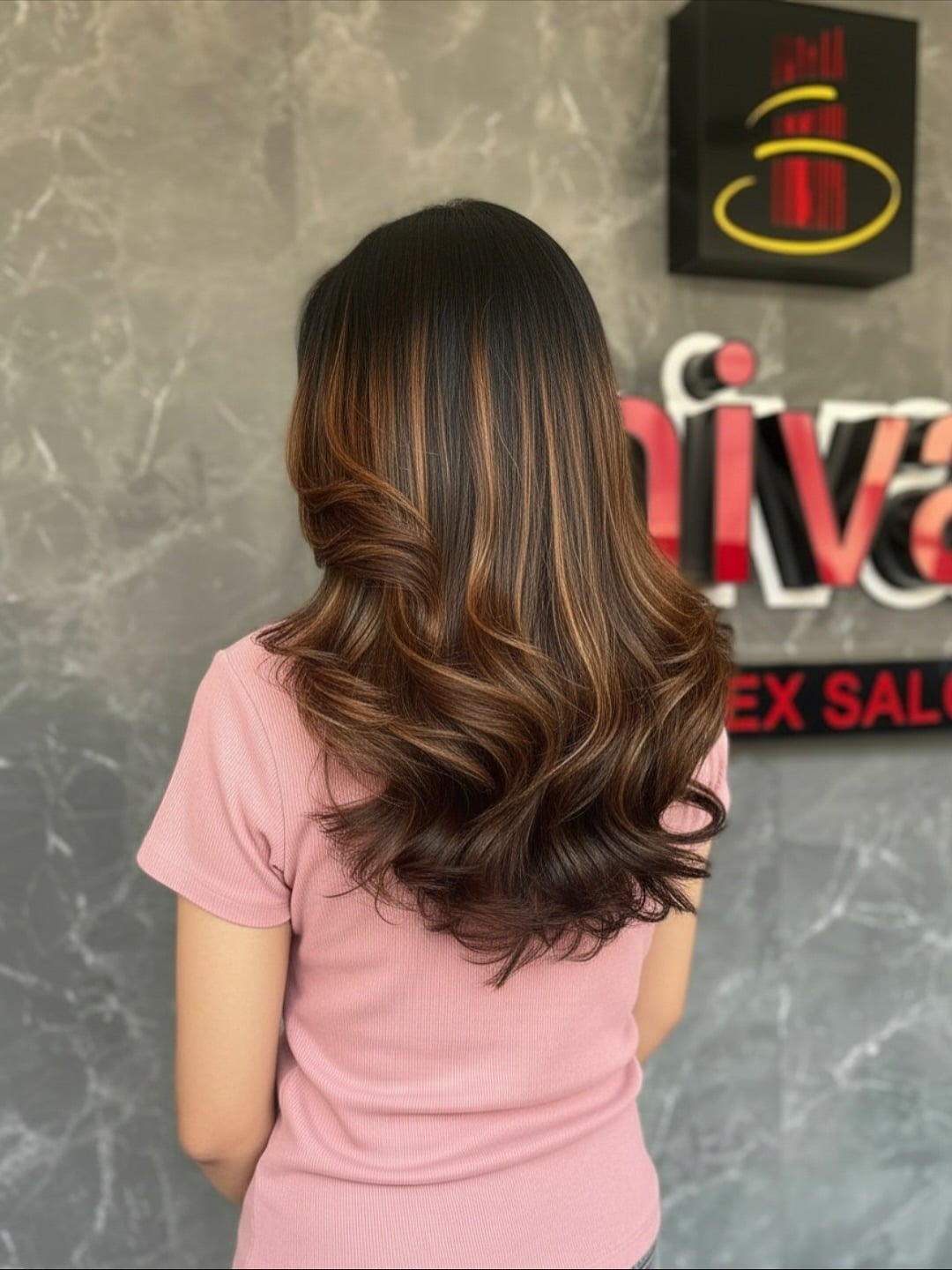 3. Caramel Mocha Money Piece Balayage - Caramel Mocha Hair Color