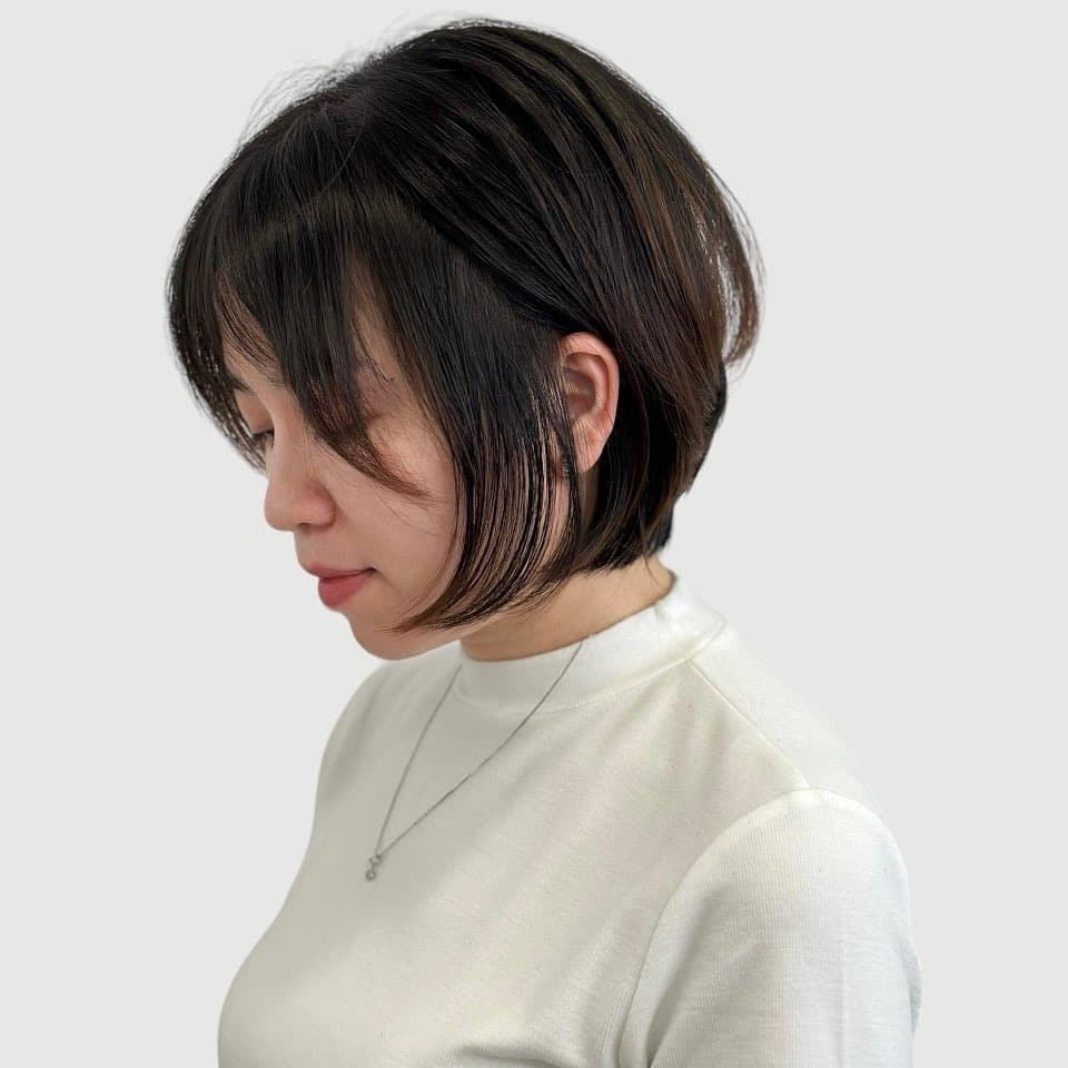 4. Espresso Soft Pixie Bob with Wispy Fringe - Pixie Bob Haircut
