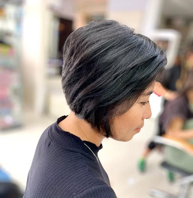 11. Soft Black Layered Pixie Bob - Pixie Bob Haircut