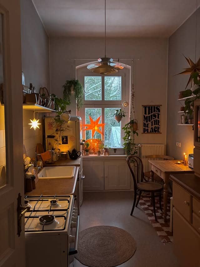 3. Warm Ambient Lighting Cozy Kitchen Idea - cozy kitchen ideas