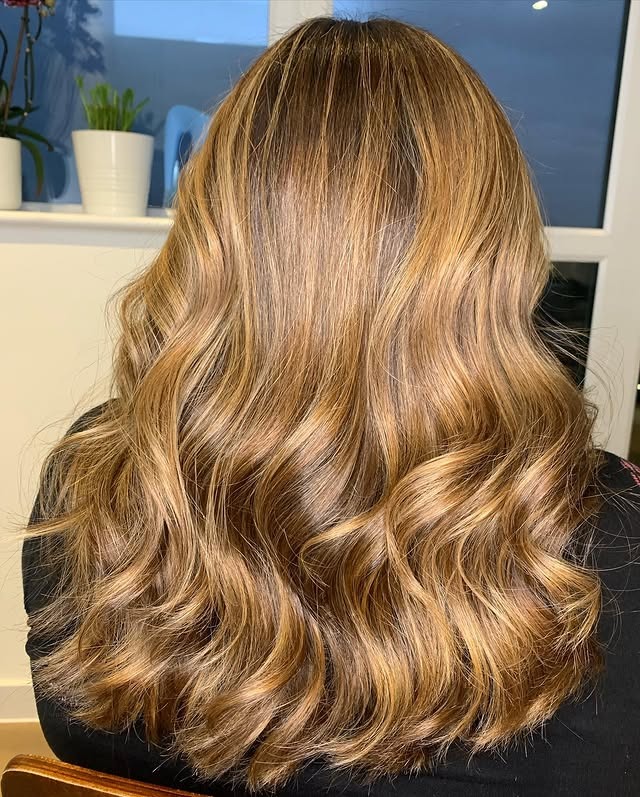 2. Toasted Caramel Honey Blonde Balayage - Caramel Honey Blonde