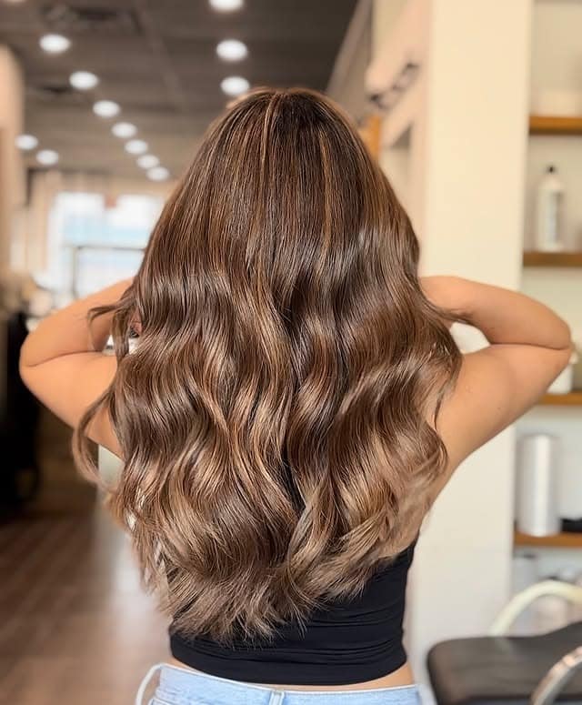 21. Espresso Caramel Honey Blonde Waves - Caramel Honey Blonde