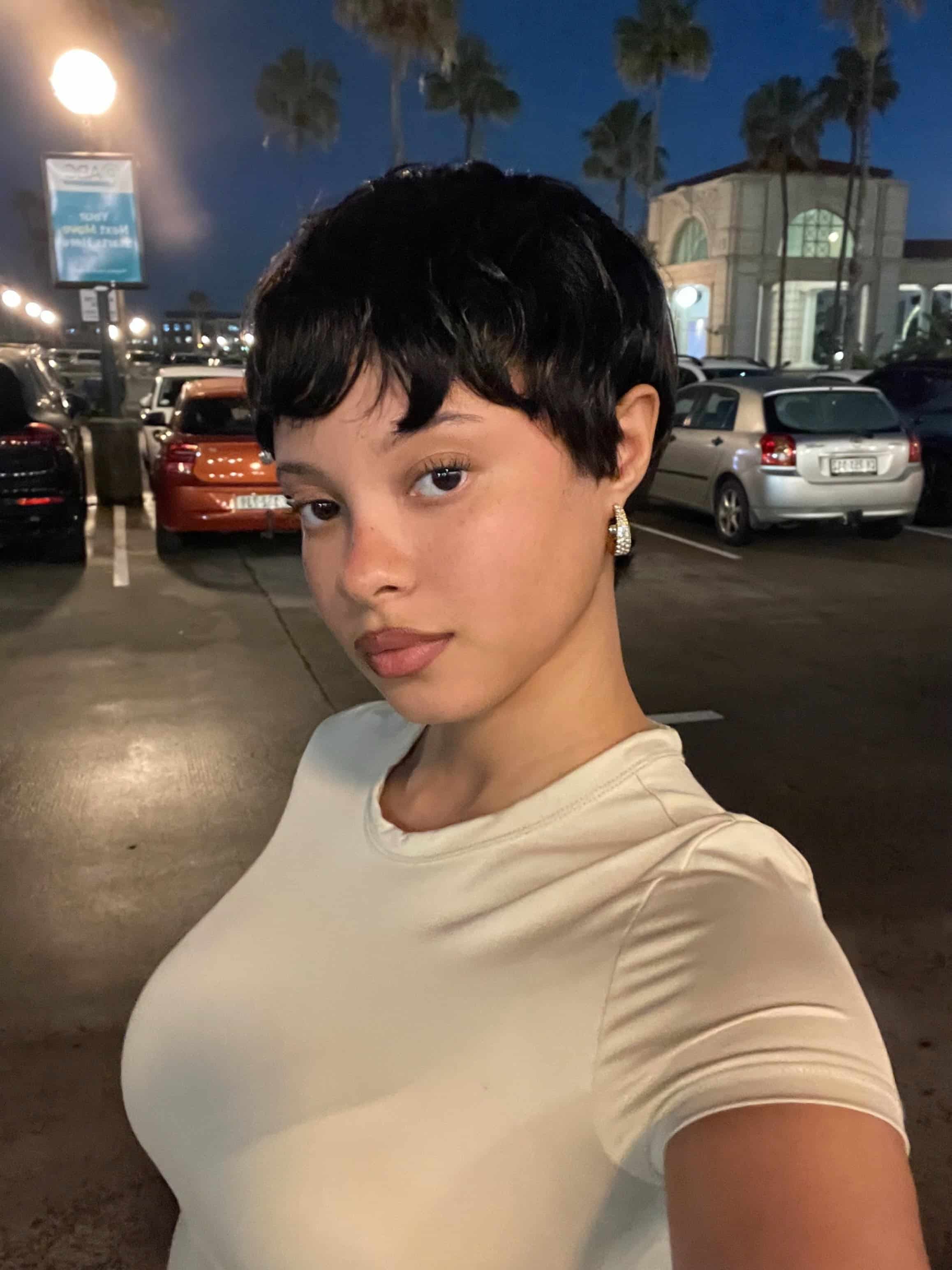 13. Soft Black Textured Pixie Crop - Pixie Cut For Thin Hair