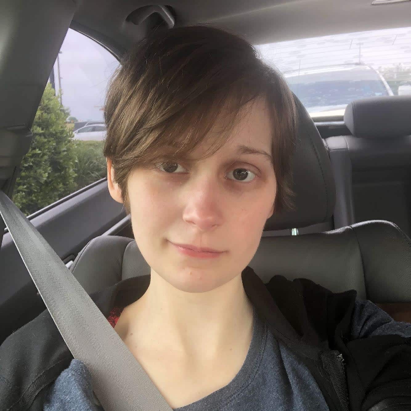 15. Deep Brown Side-Swept Long Pixie - Pixie Cut For Thin Hair