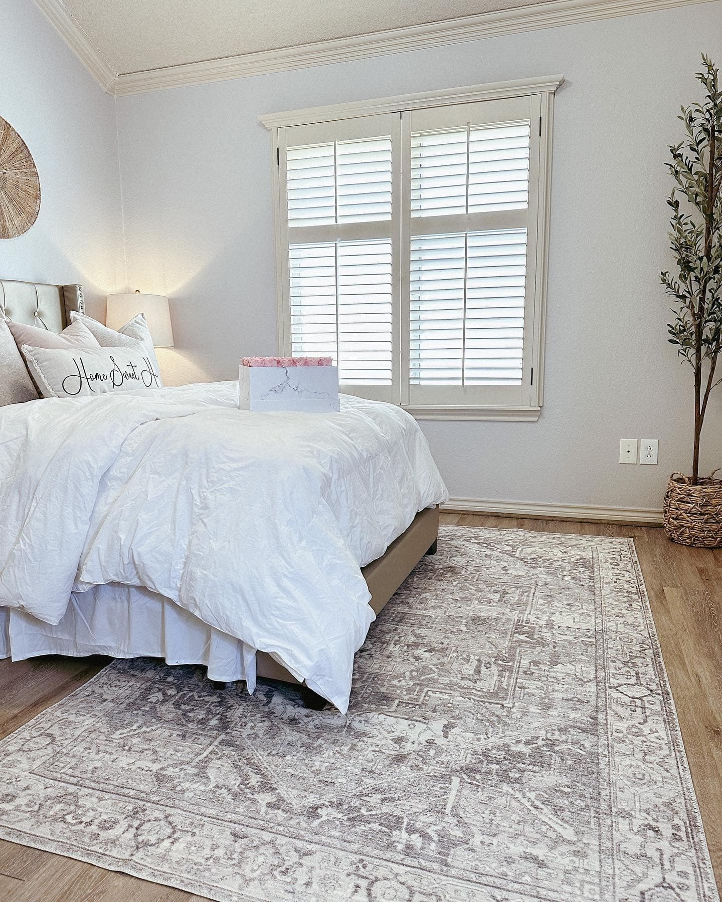 17. Taupe and White Classic Guest Bedroom Comfort - guest bedroom ideas