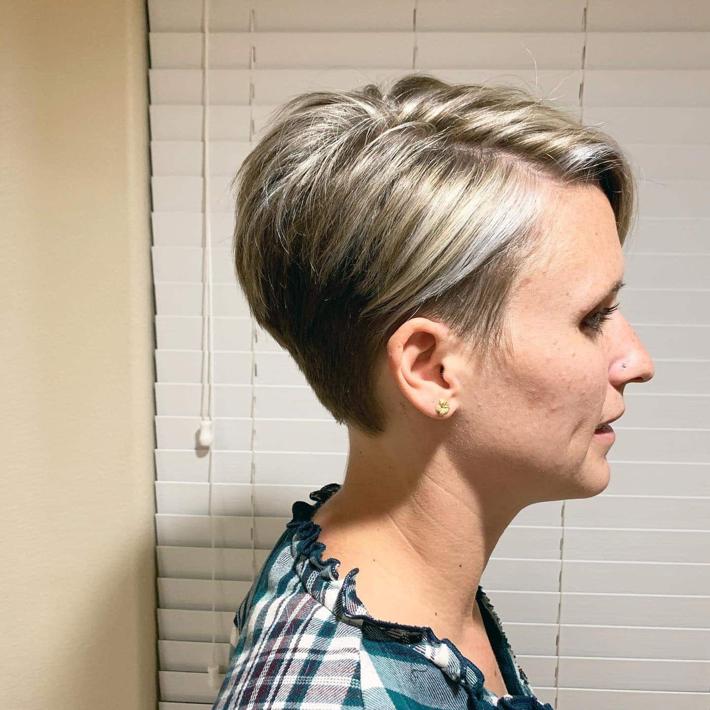 4. Ash Blonde Side-Swept Undercut Pixie - Undercut Pixie Haircut