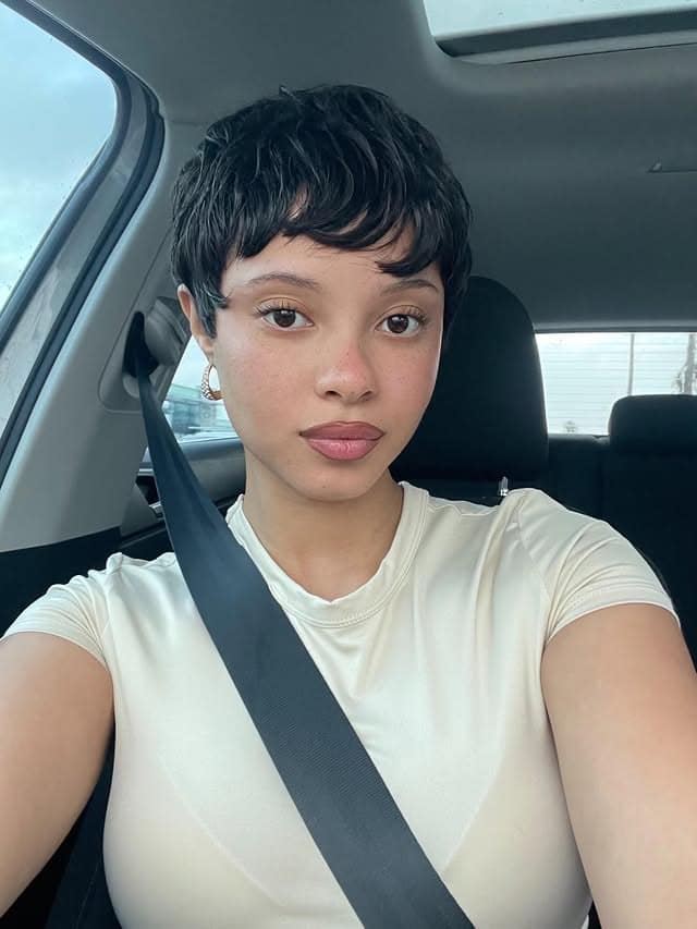 4. Classic Long Pixie with Jet Black Hair - Long Pixie With Undercut