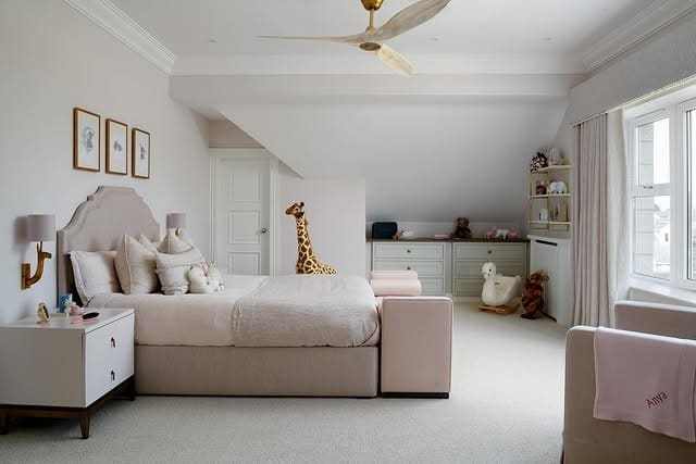 15. Neutral White Princess Bedroom Idea - princess bedroom ideas