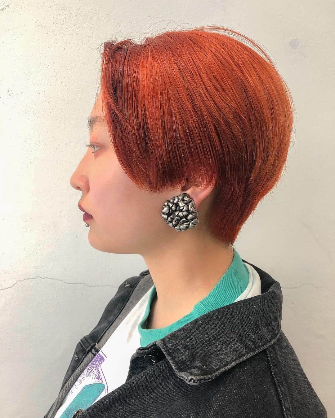16. Soft Copper Pixie Bob - Red Orange Hair Color