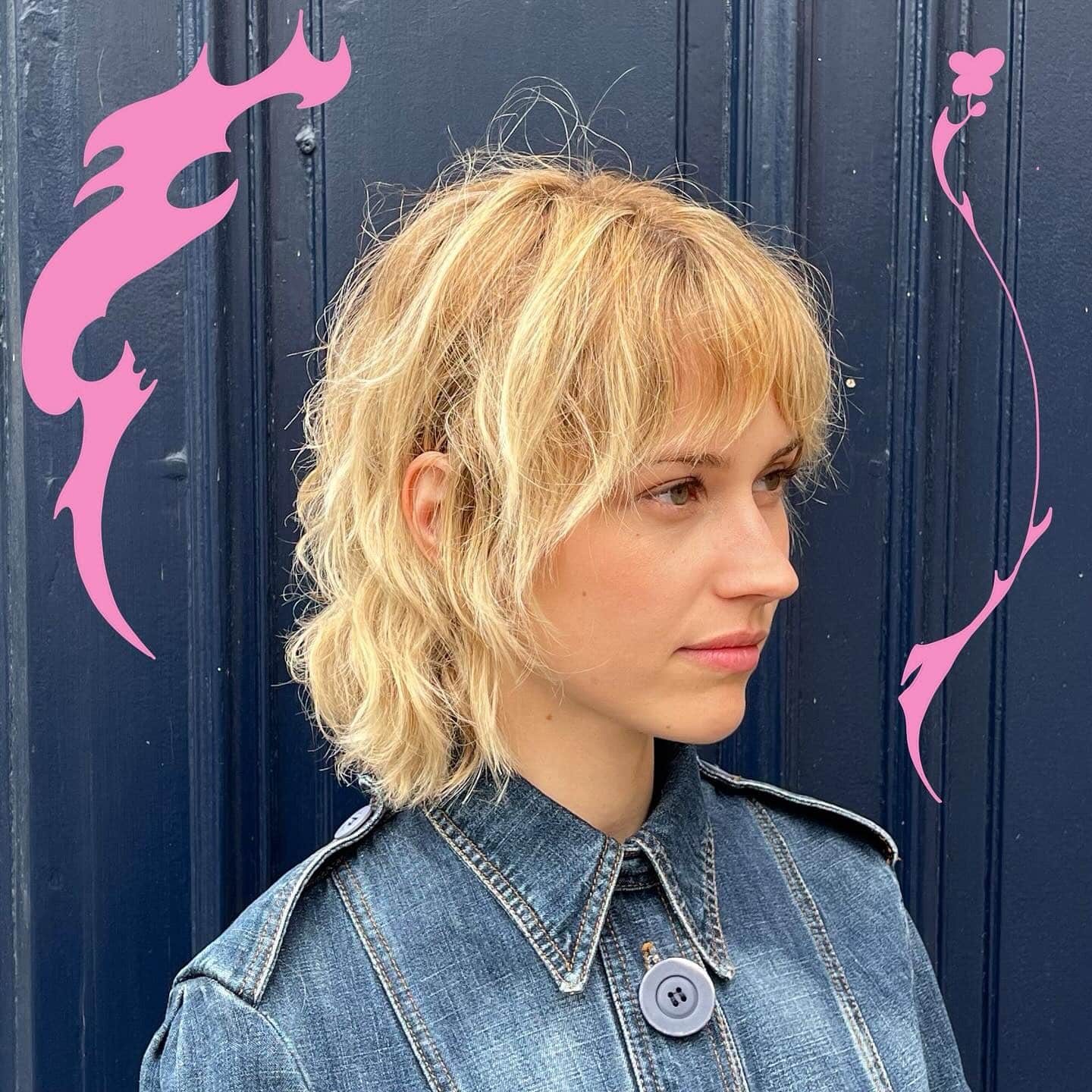 13. Light Blonde 70s Shag Bob with Wispy Fringe - 70S Hairstyles