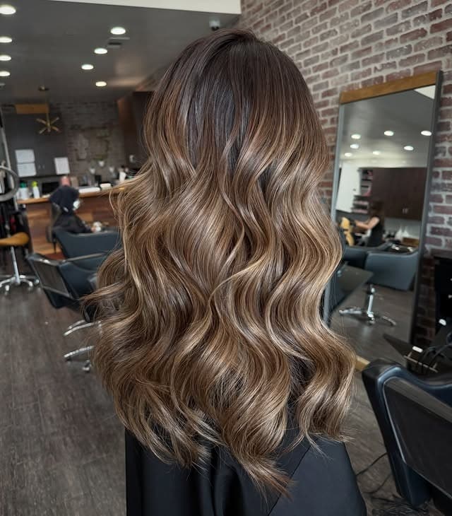 3. Toasted Beige Bronde with Hollywood Waves - Bronde Hair Color