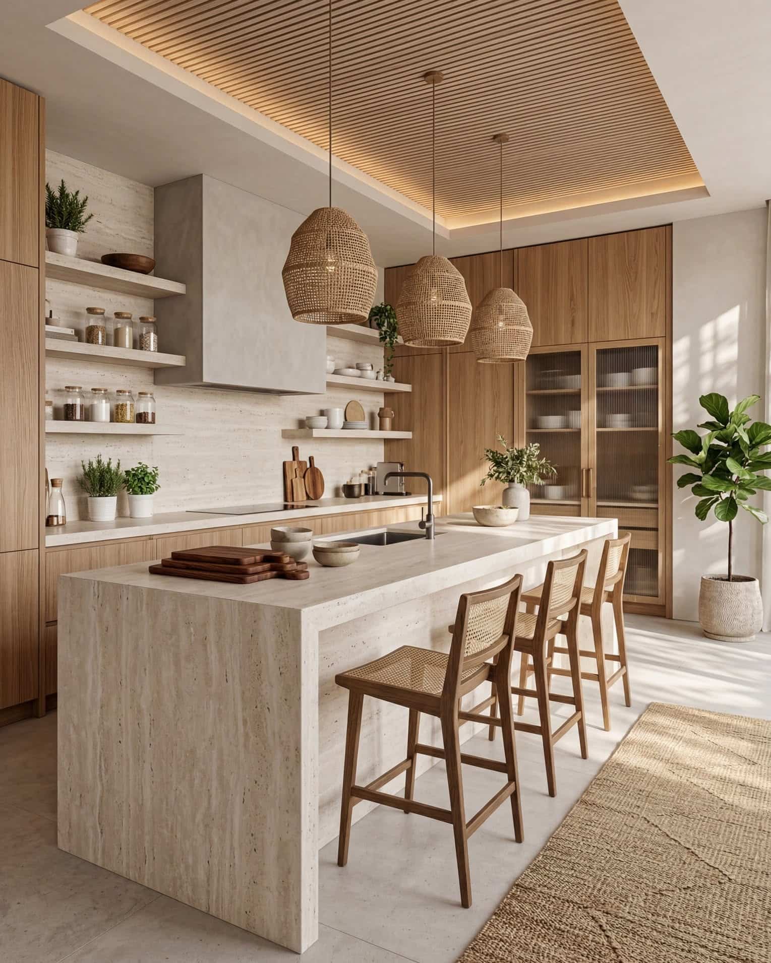 14. Natural Oak and Cream Scandinavian Kitchen Idea - scandinavian kitchen ideas